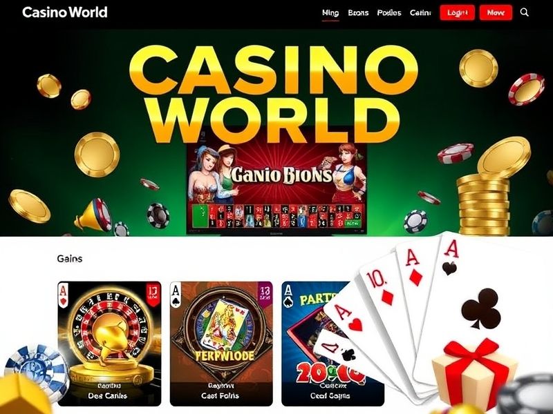 Welcome to Casino World, your comprehensive destination for unbiased gambling game guides, casino reviews, expert strategies, and industry insights. Explore everything from slots to table games and stay updated on global casino trends.